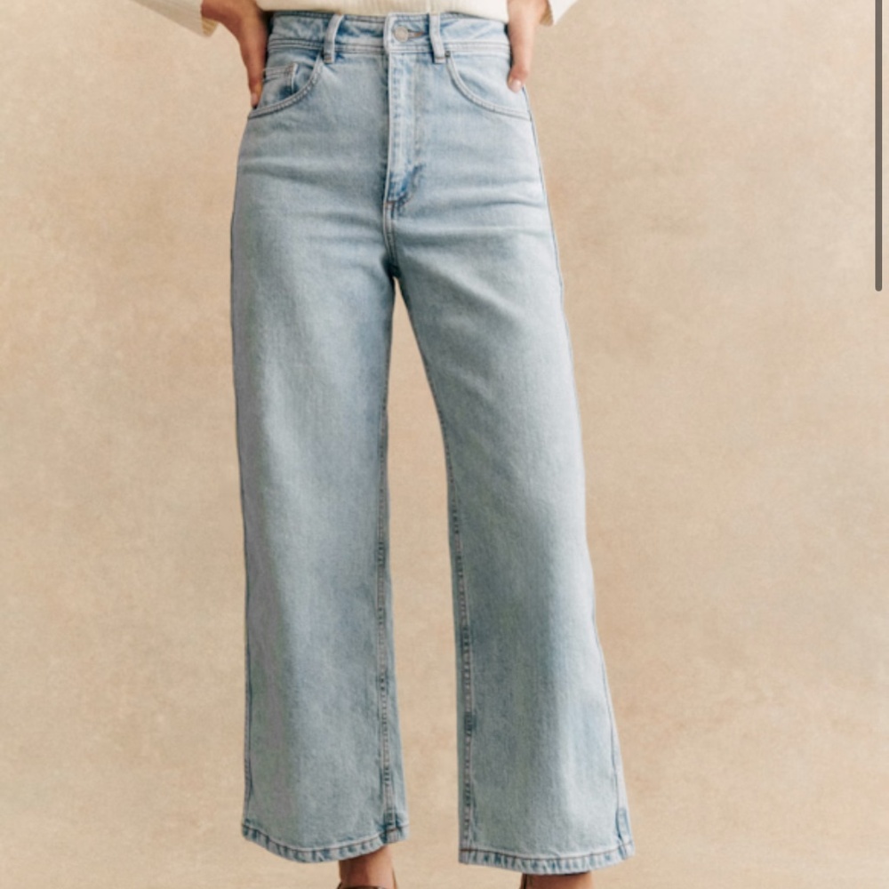Sezane Le Crop Jeans